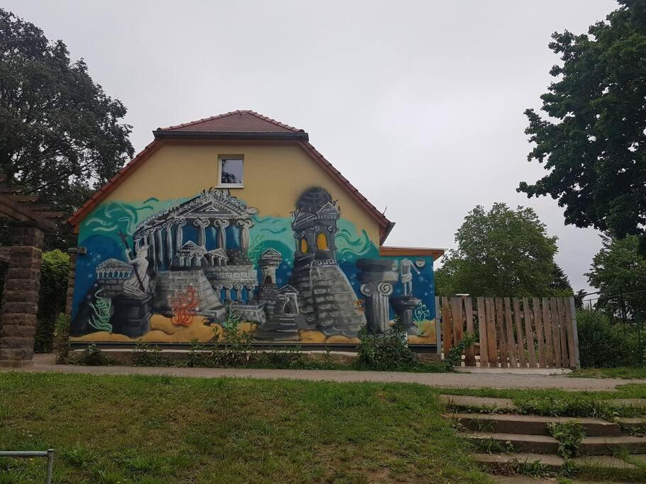 דרזדן Ehemaliges Torhaus Am Rande Der Dresdner Neustadt מראה חיצוני תמונה